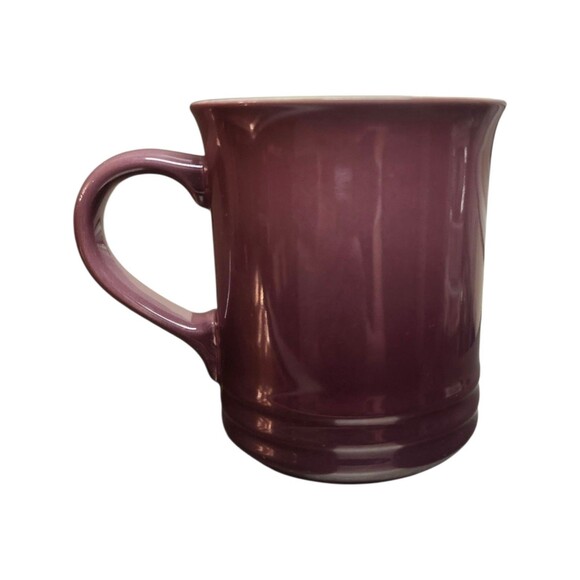 LE CREUSET  14-oz Stoneware Coffee Mug Replacement Ombre Plum Purple - Picture 4 of 6